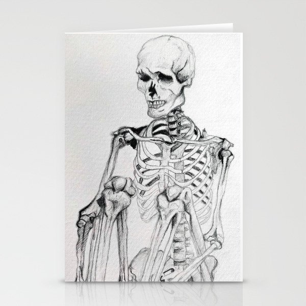 Skeleton Stationery Cards