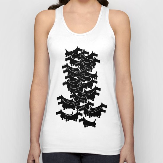 Scottish Terrier Unisex Tank Top