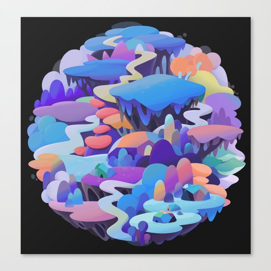asteroid Canvas Print