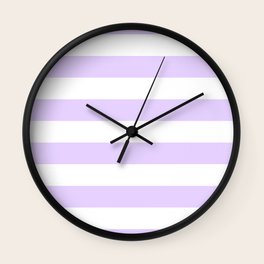 Light Purple Wall Clocks For Any Decor Style Society6