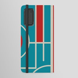 Art Deco Tile No. 2b - Color Android Wallet Case