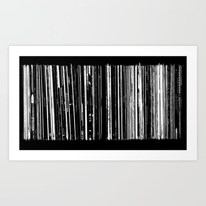 Record Collection Art Print