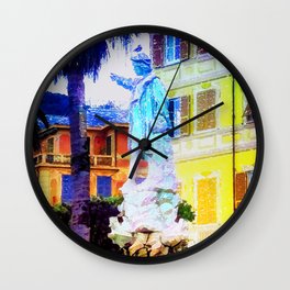 Ligurian Riviera Italy Wall Clock