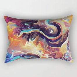 Rising Flames Rectangular Pillow