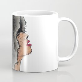 "Breathe in Babe" - Hand Painted Watercolor Design Coffee Mug