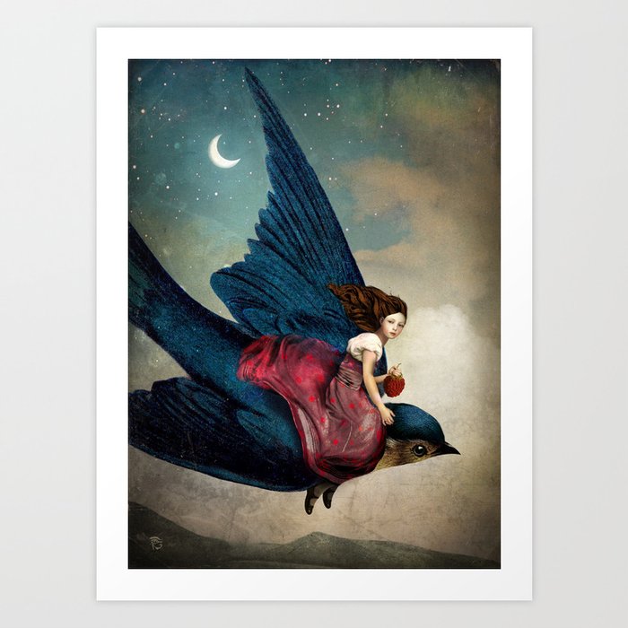 Discover the motif FAIRYTALE NIGHT by Christian Schloe as a print at TOPPOSTER