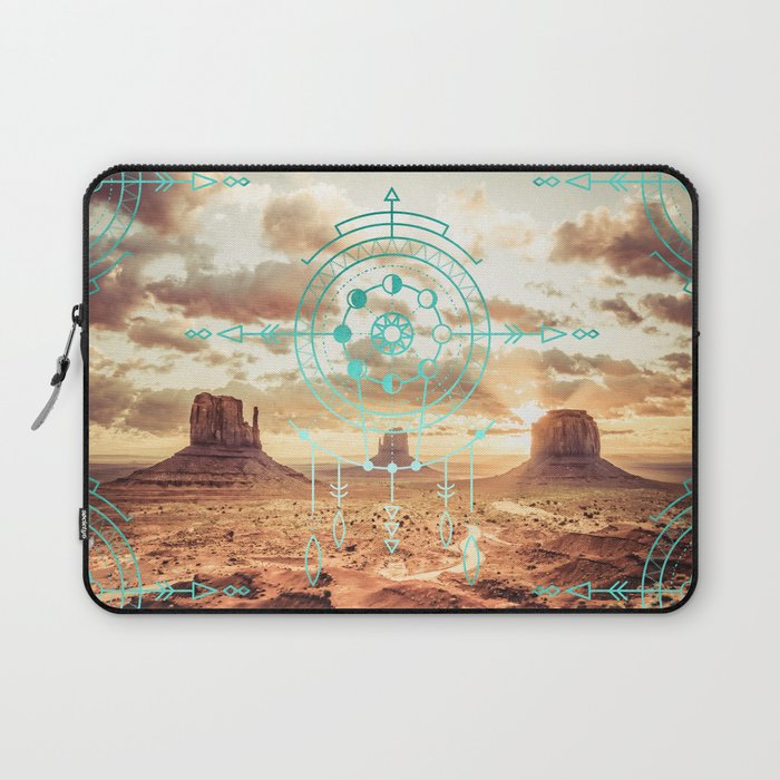 Mandala Desert Dawn Laptop Sleeve