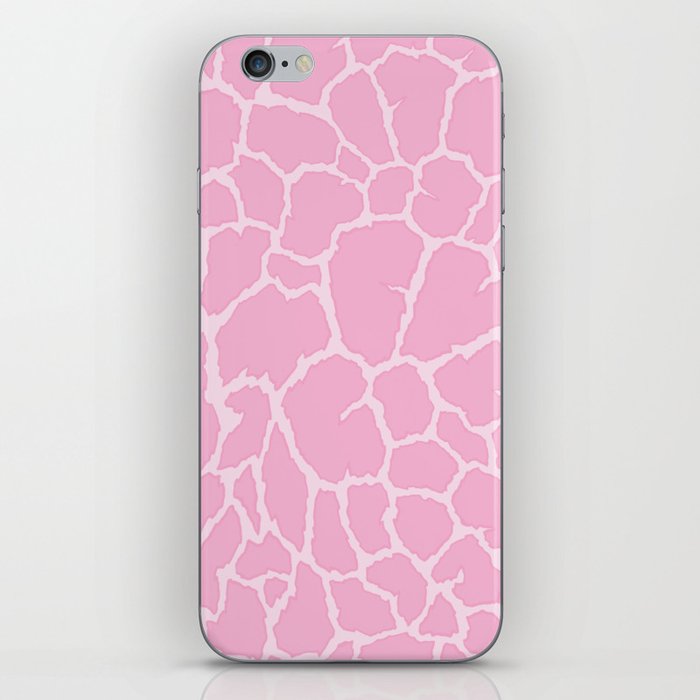 Pink Giraffe pattern. Animal skin print . Digital Illustration Background iPhone Skin