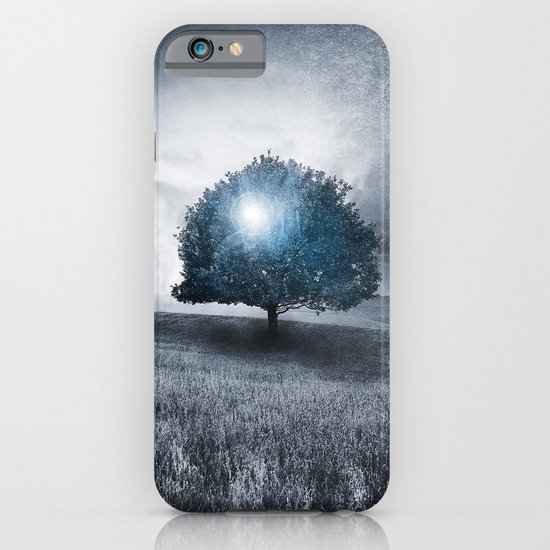 Energy from the blue tree iPhone & iPod Case