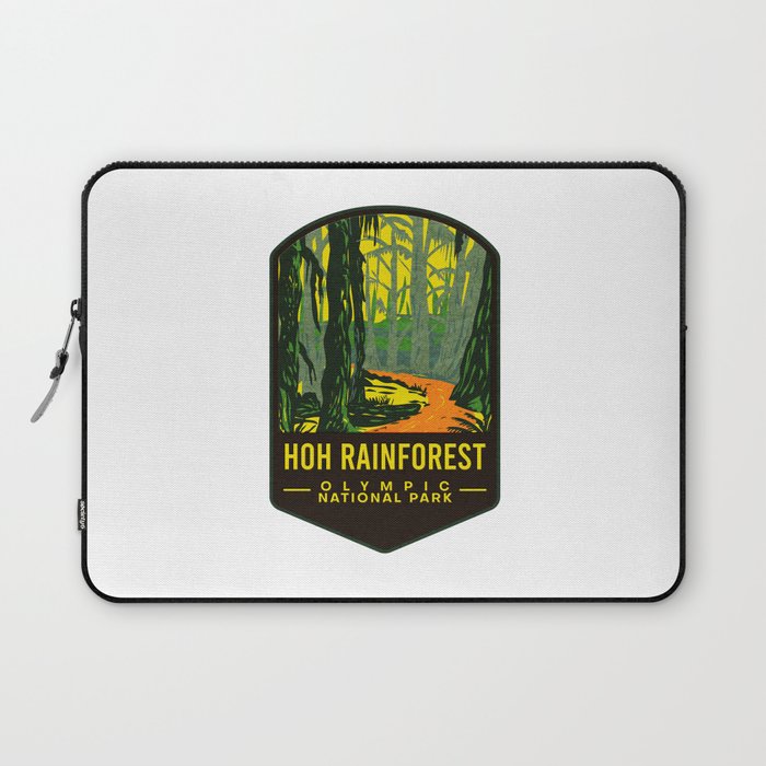 Hoh Rainforest Olympic National Park Laptop Sleeve