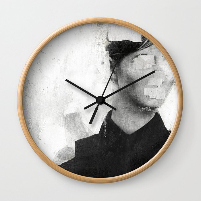 Faceless | number 01 Wall Clock