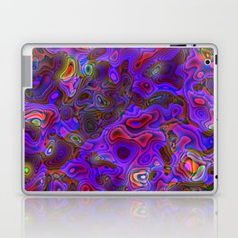 Violet Shapes Laptop Skin