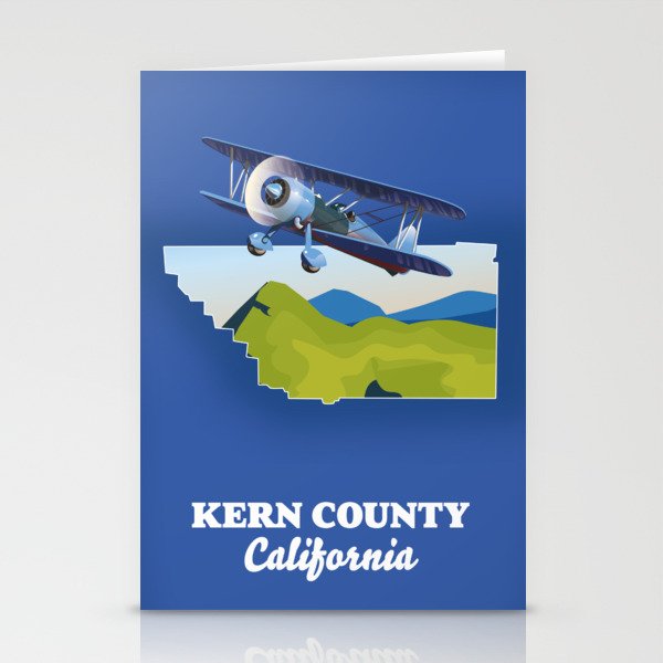 Kern County California Stationery Cards