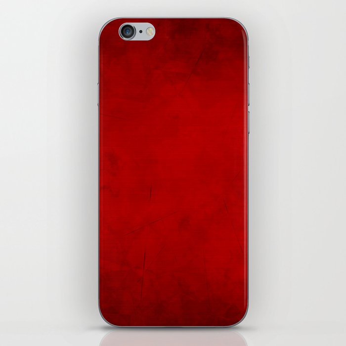 Energy red iPhone Skin