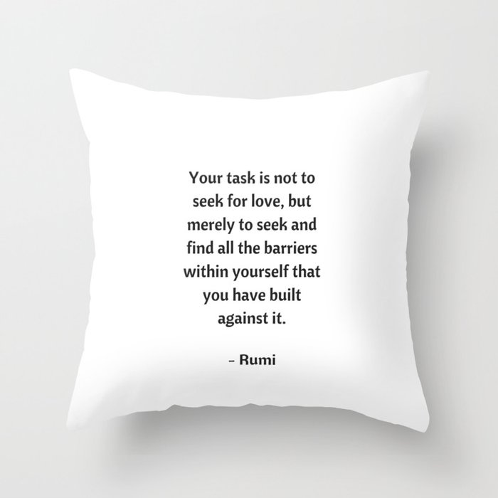 Pillow love quotes clearance