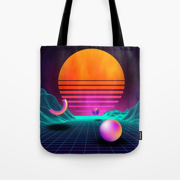 Neon sunrise #2 Tote Bag