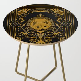 Art Deco Westie Side Table
