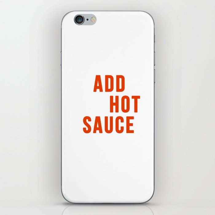 Add Hot Sauce iPhone Skin