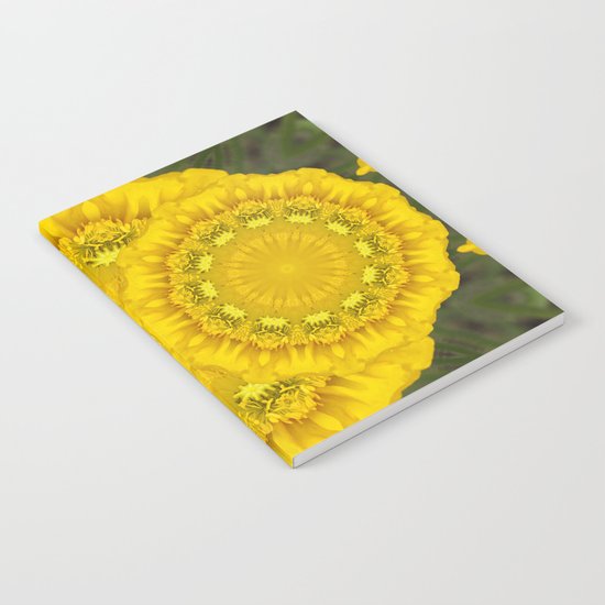 Yellow Flower Notebook