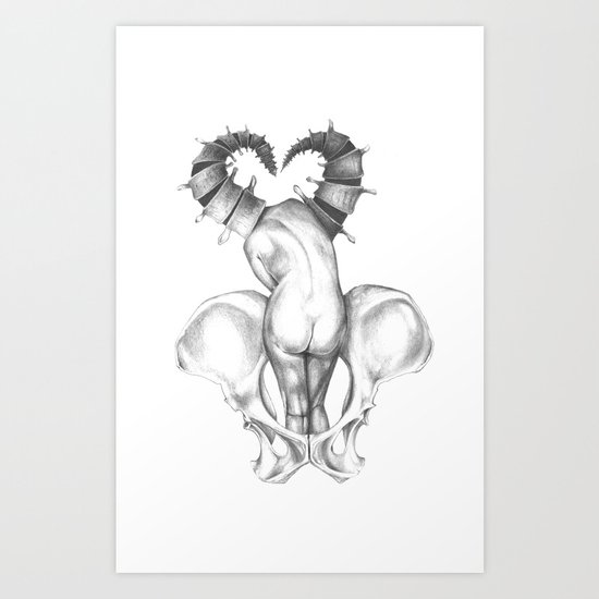 all things grow Art Print
