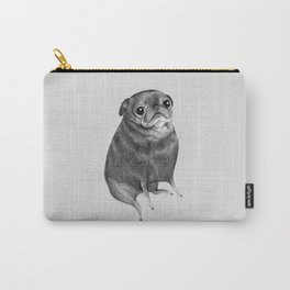 Sweet Black Pug Carry-All Pouch