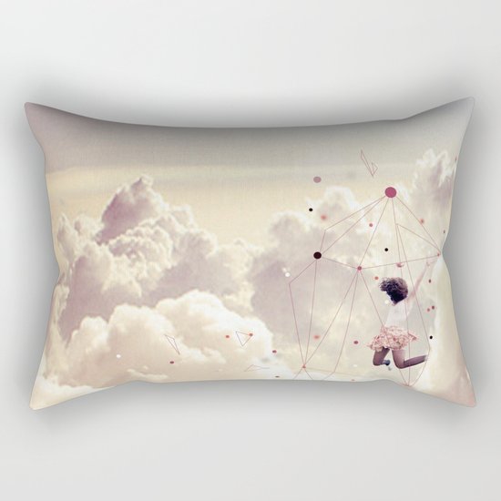 JUMPING IN FLUFFY R' Rectangular Pillow