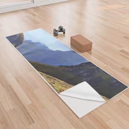 Mountain Views on the Scottish Isle of Skye  Yoga Towel