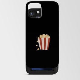 Funny and Cute Cartoon Popcorn iPhone Card Case