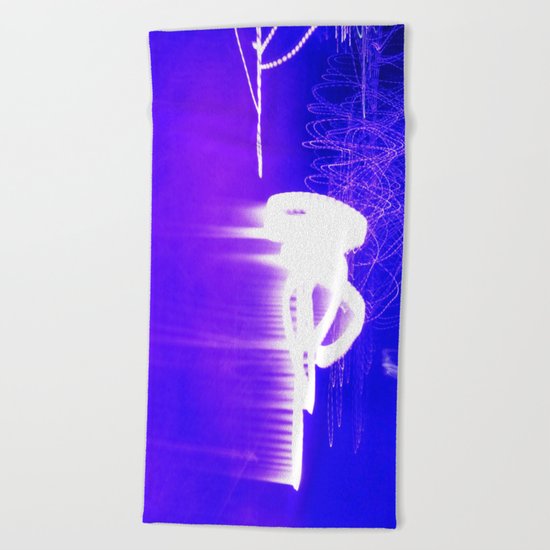 WAITING FOR THE STARS Beach Towel