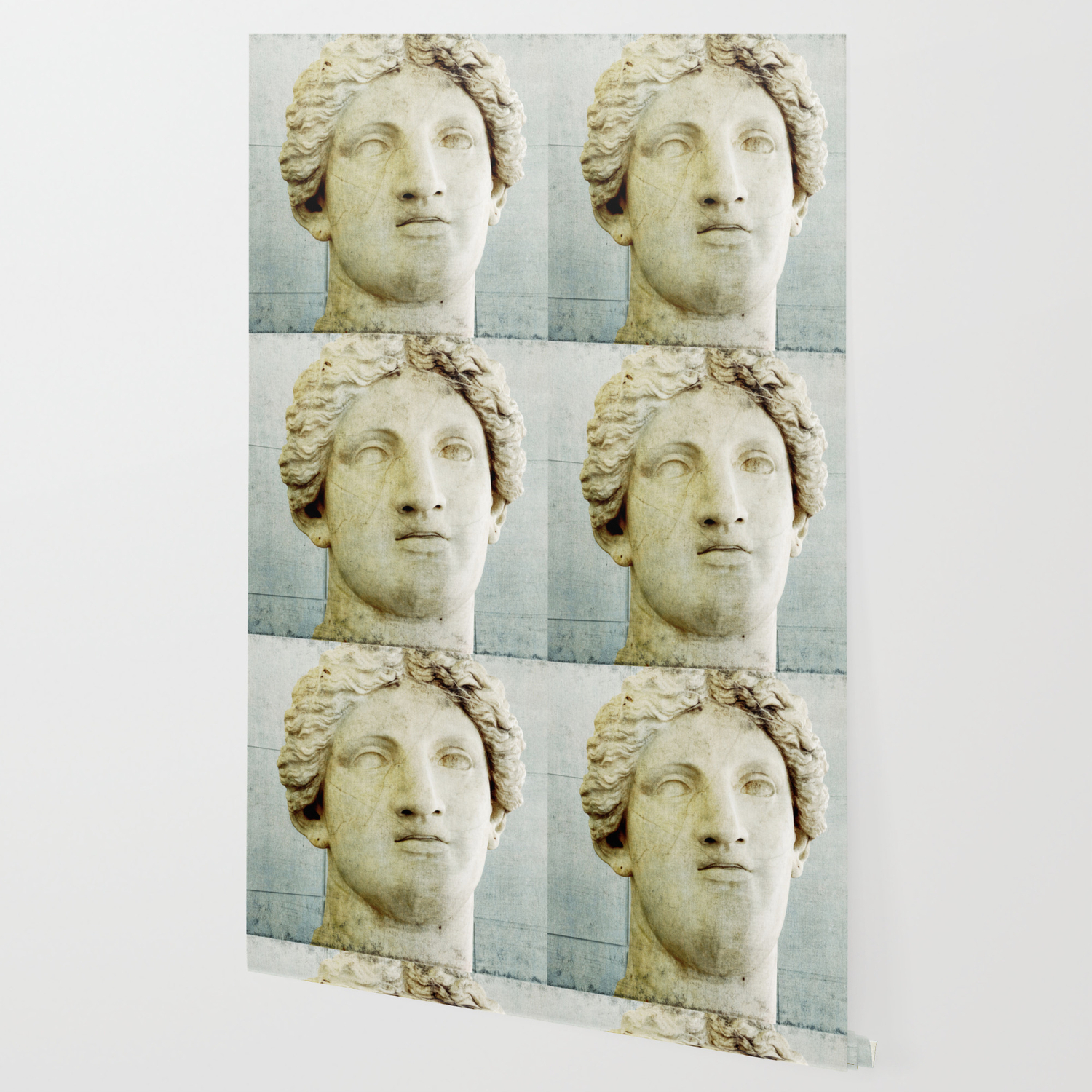 Male Roman Sculpture Wallpaper By Zenz Society6