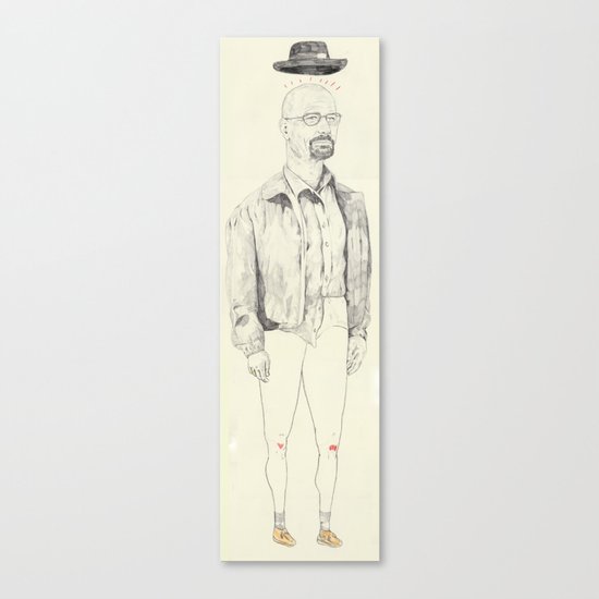 Walter White Canvas Print