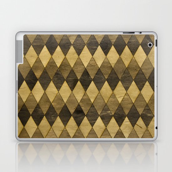 Wooden Diamonds Laptop & iPad Skin