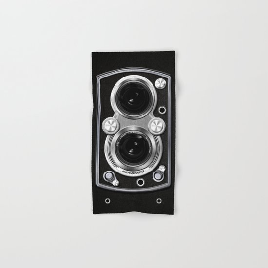 Vintage Camera Hand & Bath Towel