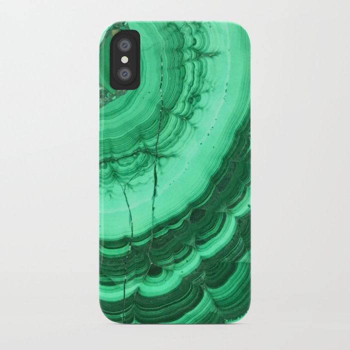 Green Agate Surface iPhone Case