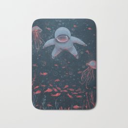 Floating in Space Bath Mat
