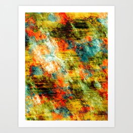ABSTRACT COLOR. Art Print