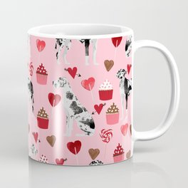 Great Dane harlequin coat dog breed gifts pet patterns for pure breed lovers Mug
