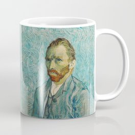 Vincent Van Gogh Digital Portrait Coffee Mug