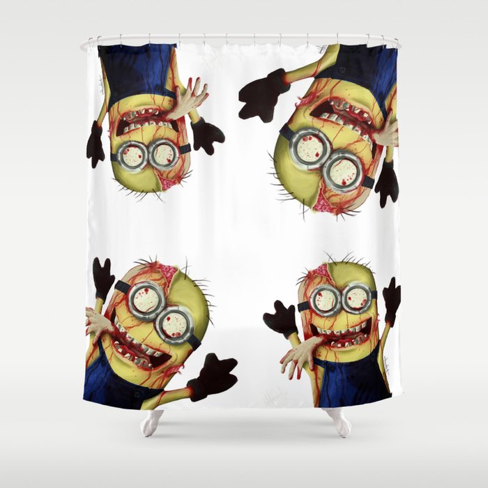 Zombie Minion Shower Curtain By Sherbart Society6