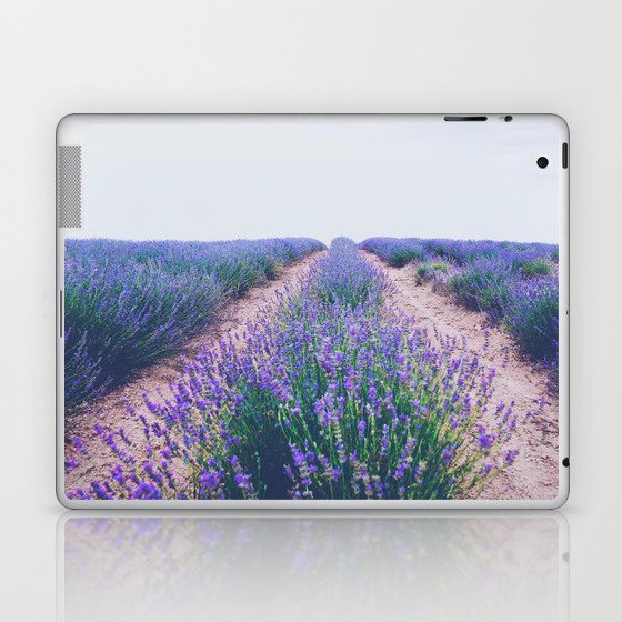 Lavender fields Laptop & iPad Skin