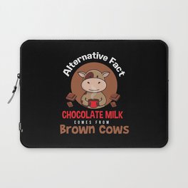Chocolate Milk Brown Cows Chocolate Laptop Sleeve
