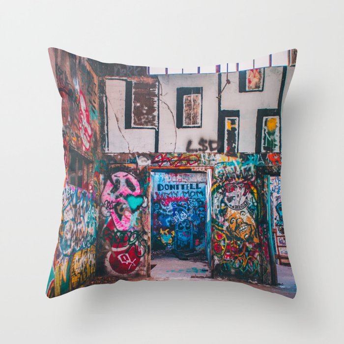 Graffiti store cushion covers