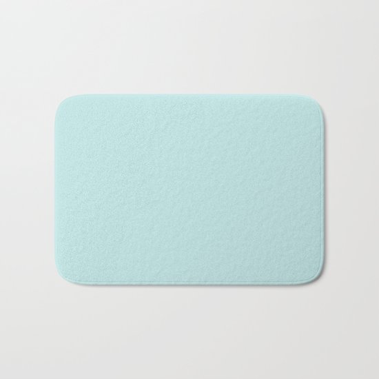Simply Succulent Blue Bath Mat
