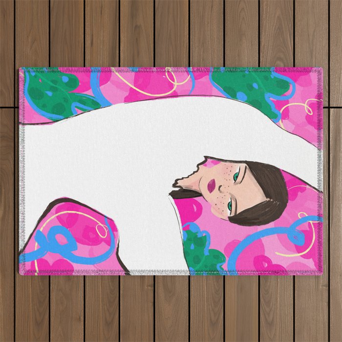 Dancing Lady Outdoor Rug