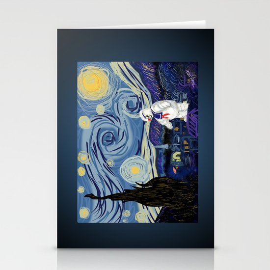 Stay Puff Night Stationery Cards