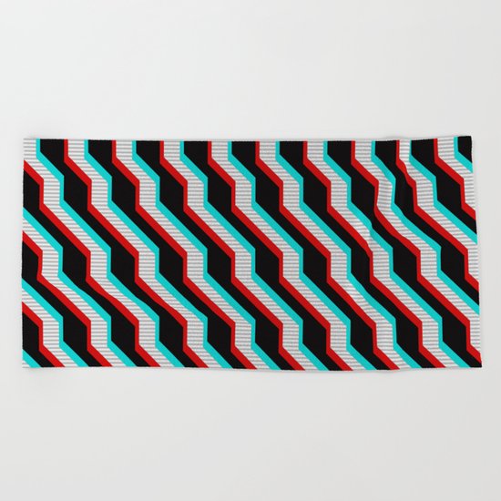 min23 3D Beach Towel