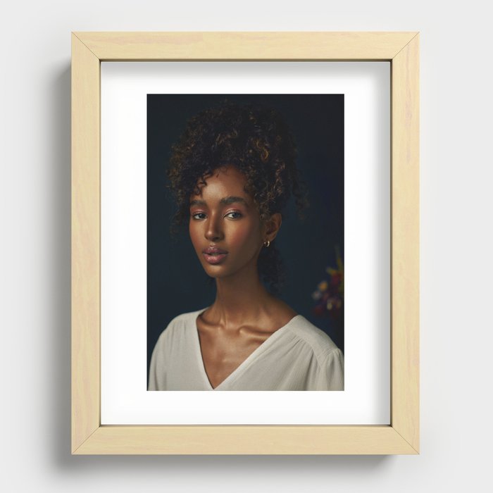 Renaissance Portrait 1 Recessed Framed Print