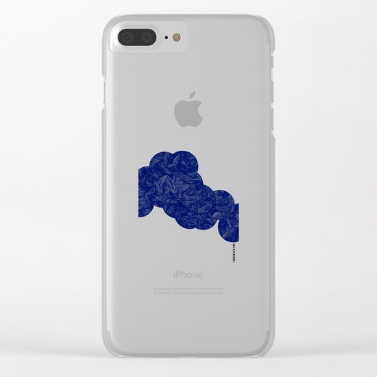 - molecules - Clear iPhone Case