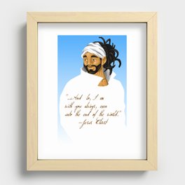 Message from the Messiah Recessed Framed Print