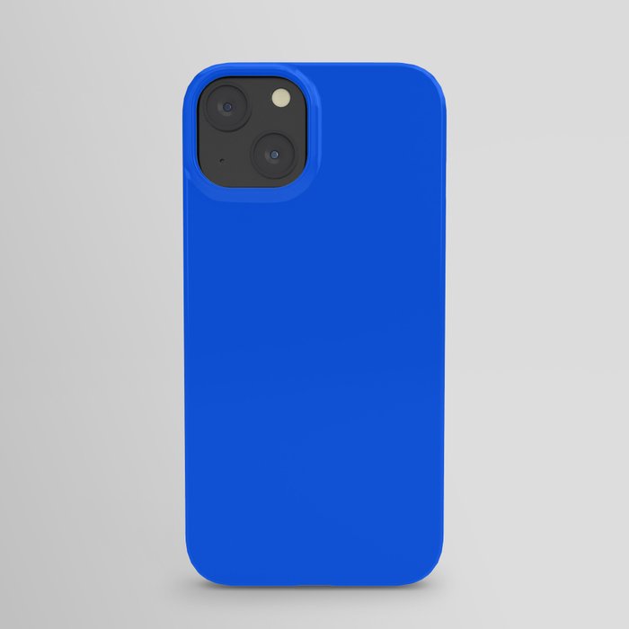 Monochrome  blue 0-85-255 iPhone Case